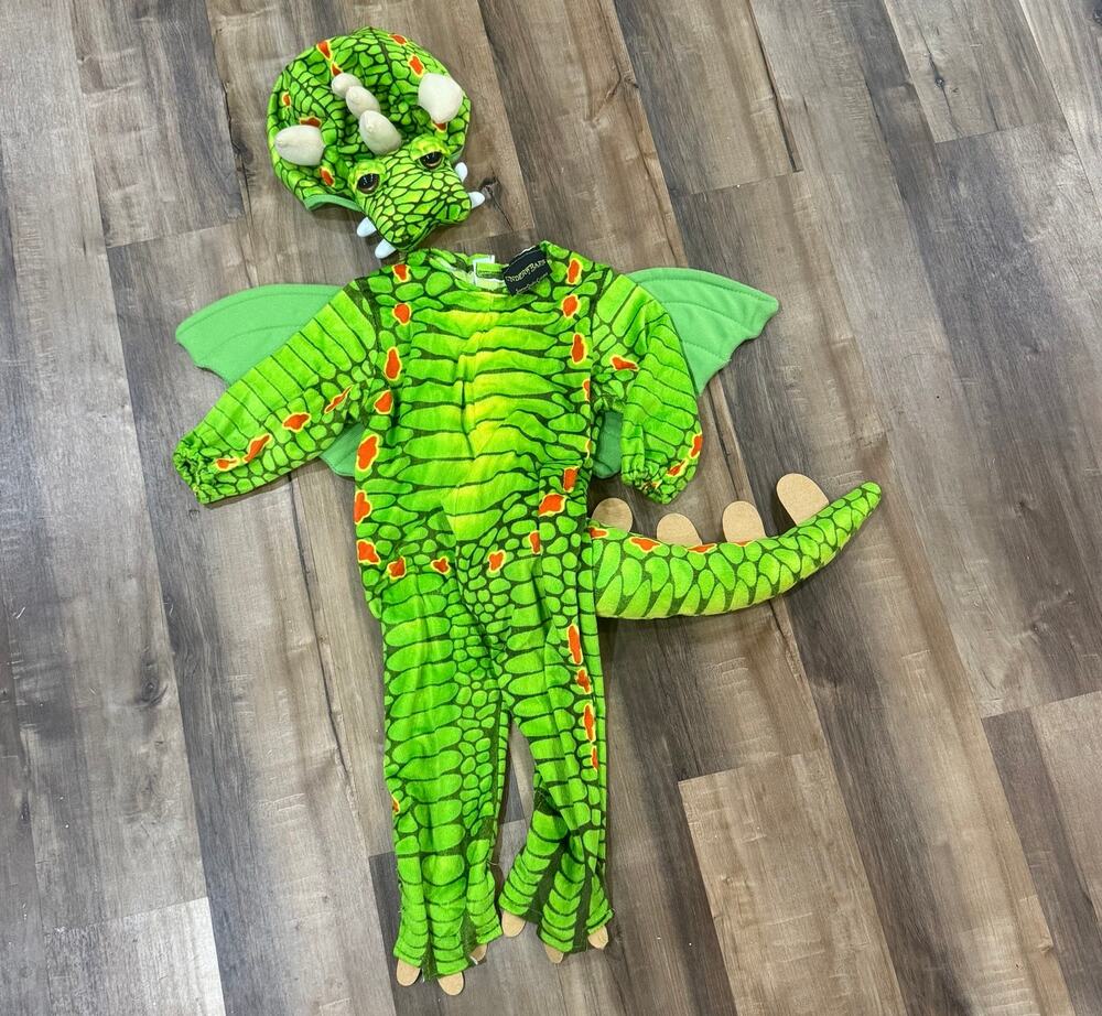 Underwraps Dragon Costume Size 18-24 Months Plush Halloween Dress Up